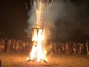Santa Catalina Goes Big for New Years with “Burning Women”