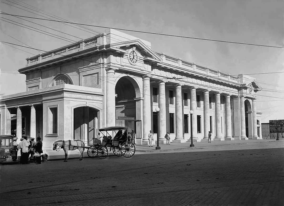 Estación_del_Ferrocarril_de_Panamá_-_1913